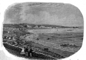 St Ouen's Bay in 1870