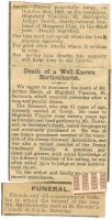 Arthur Smith senior died in 1918 ...