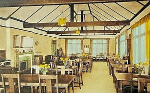 Brown's Cafe, St Brelade's Bay, in the 1920s