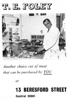 Foley, butcher, 1965