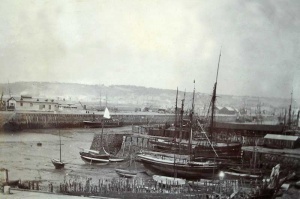 The Harbour about 1900