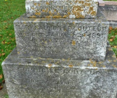 Old Mont a l’Abbe cemetery