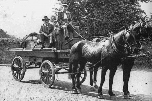 The parish fire engine in 1904