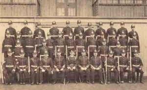 The contingent which travelled to London for Edward VII's coronation in 1902 and had to turn round and come back again when it was postponed because the King was ill
