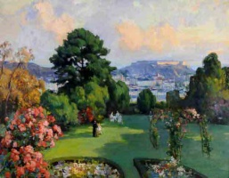 View towards Fort Regent; Francis Le Maistre