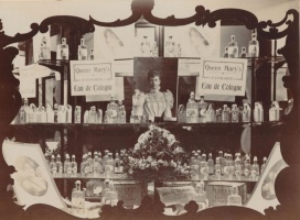 An advertising display in Durban in 1911