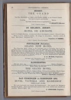 Two Jersey hotels featured in a 1906 Cook's Guide to Europe's finest