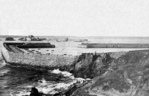 The back of the Victoria Pier