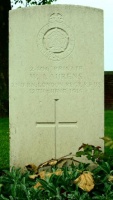 William Laurens, New Irish Farm Cemetery, Ieper