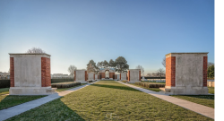 The Dunkirk Memorial, on which many Jersey soldiers are commemorated