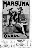 Cigar advertisement