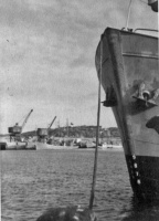 St Helier Harbour in 1943