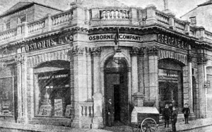 Osborne and Company occupied the corner property from 1896 to 1903