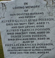 Poisson - St John’s Church cemetery