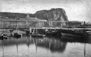 An unusual view of the English Harbour