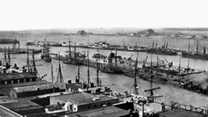 The harbour in 1893