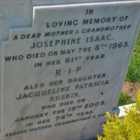 Ruskin - St Ouen parish cemetery