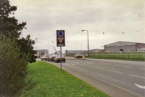 The road layout in the 1960s