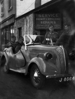 Germans with a requisitioned car