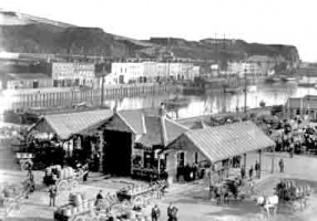 Picture of the weighbridge by Albert Smith