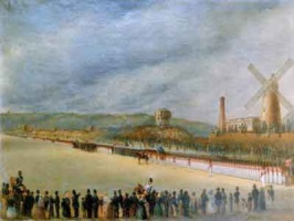 An annual Militia review at Bel Royal