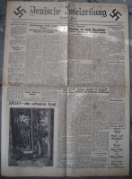 Deutsche Inselzeitung, published by order of the Germans from 1940 to 1945