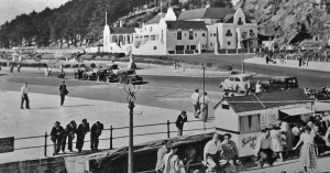 A busy scene on the slipway