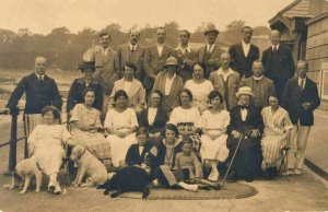 Marina Hotel guests in 1923