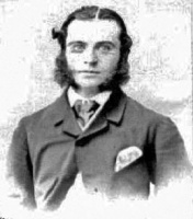 Mr de Quetteville, photographed by Henry Mullins - probably Clement Augustus de Quetteville, as a young man