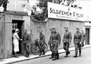 The Mayfair Hotel was a recreation centre for the Germans