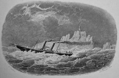 Mail packet passes Corbiere