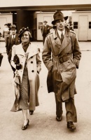 Ella May Norman and her son Roy Francis Simon