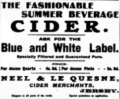 1906 advert for Neel and Le Quesne