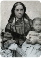 Ann Clarey, nee Downer, with Selina