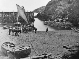 Creux Harbour, late 1800s