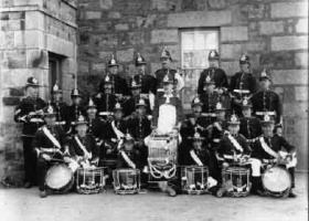 The band of the Militia East Regiment