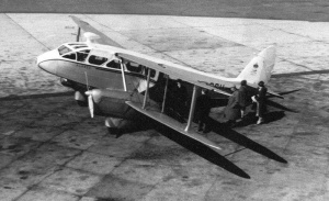 Jersey Airlines Rapide in 1960