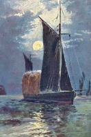 Boats were used to bring vraic back from the Minquiers and Ecrehous. They were so heavily laden that tragedies were inevitable