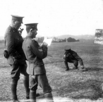 Scoring during shooting practice, photographed by Percival Dunham