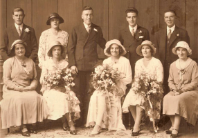 Cecil James Harvey and his wife Irene Winifred, nee Blackler