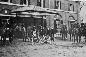 The Jersey Drag Hunt at Government House in 1911