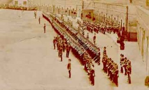 A Fort Regent parade in the 1900s