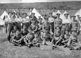 A 1908 camp at Elizabeth Castle