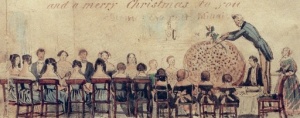A Millais drawing of Christmas at the Lemprieres