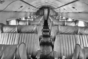 The interior of the Pionair