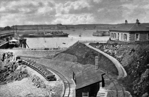 A rail track in the 1870s