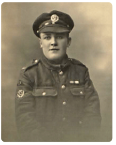 Lance-Corporal Harold William Battam, MM, was the son of John William Battam and Lydia Lucenda, nee Stone. He joined the Jersey Contingent at the age of 16, having lied and said that he was 18. He won the Military Medal in August 1918 when he took his section on a hazardous expedition into enemy lines to capture a machine gun, in the process killing two men and capturing six. He had also been commended on three other occasions