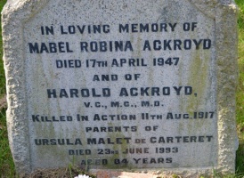 St Ouen parish cemetery, Malet de Carteret