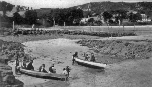 Fishermen at St Brelade