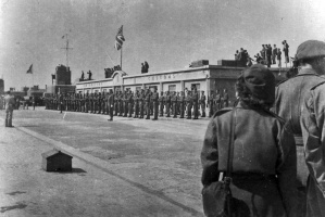 Guard of Honour on the Albert Pier